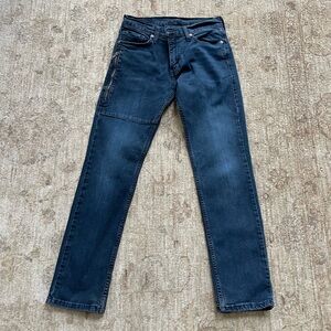 Dark Blue Levi’s 511 Women's Straight Leg Jeans